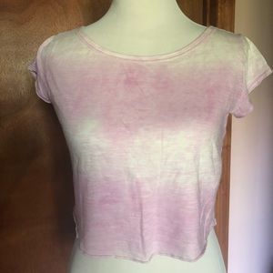 Open back tie-dye shirt | Abercrombie kids